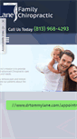 Mobile Screenshot of drtommylane.com