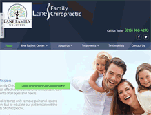Tablet Screenshot of drtommylane.com